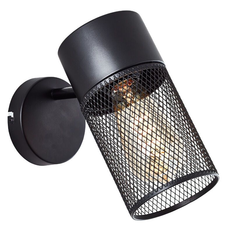 Spot mural noir industriel, Georgino Spot mural noir industriel, Georgino