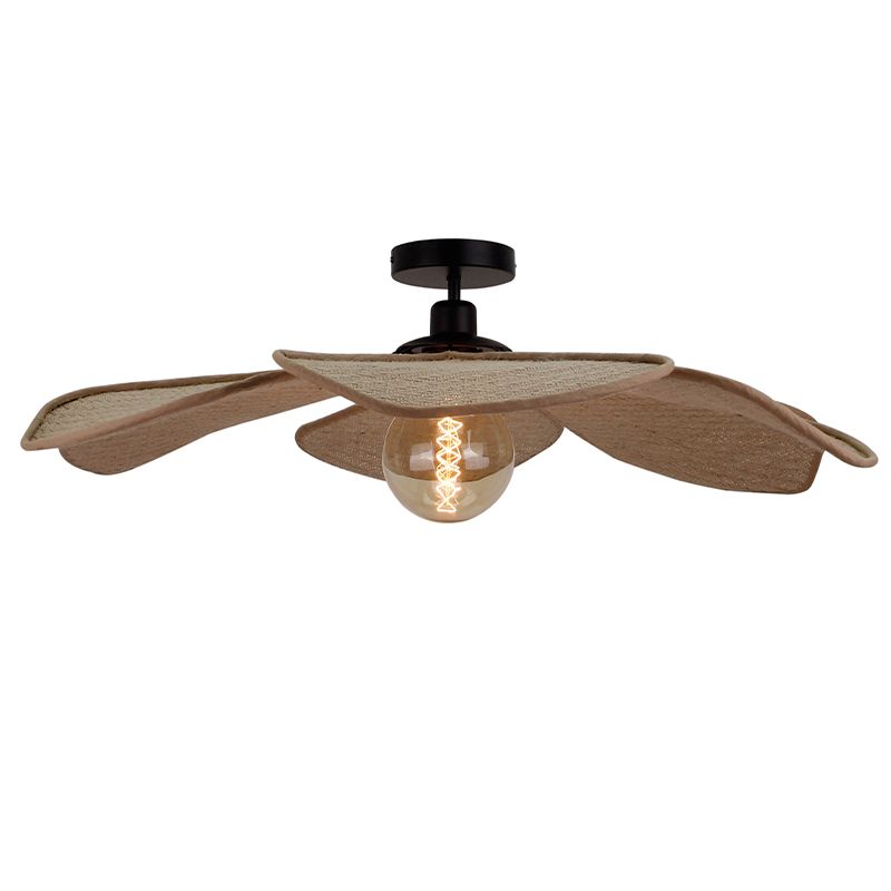 Plafonnier beige rustique, Vere