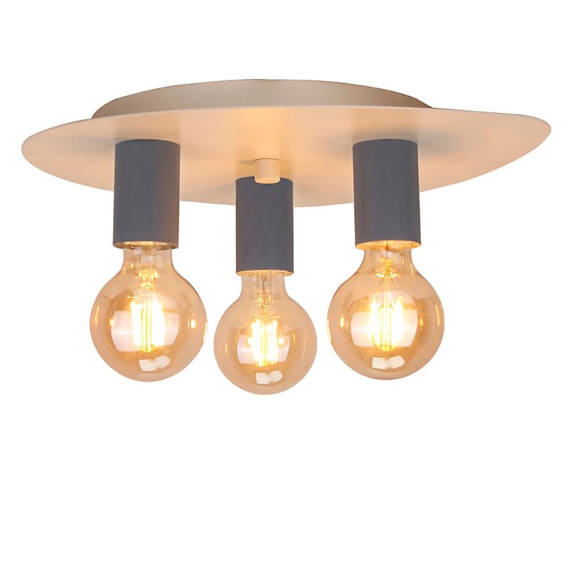 Plafonnier bleu en métal, Leilani Plafonnier bleu en métal, Leilani