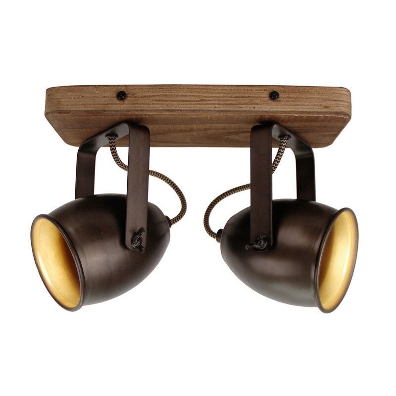 Spot plafond noir vintage, Chanice Spot plafond noir vintage, Chanice