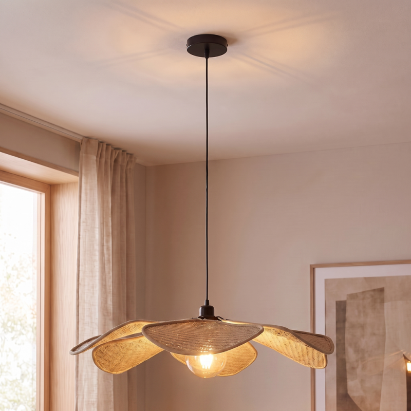 Suspension beige rustique, Vere