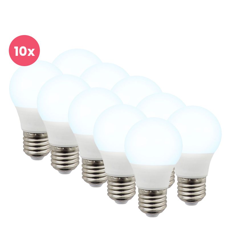 10-pack Lagiba ampoule LED E27 Bradley, 5W, 6500K