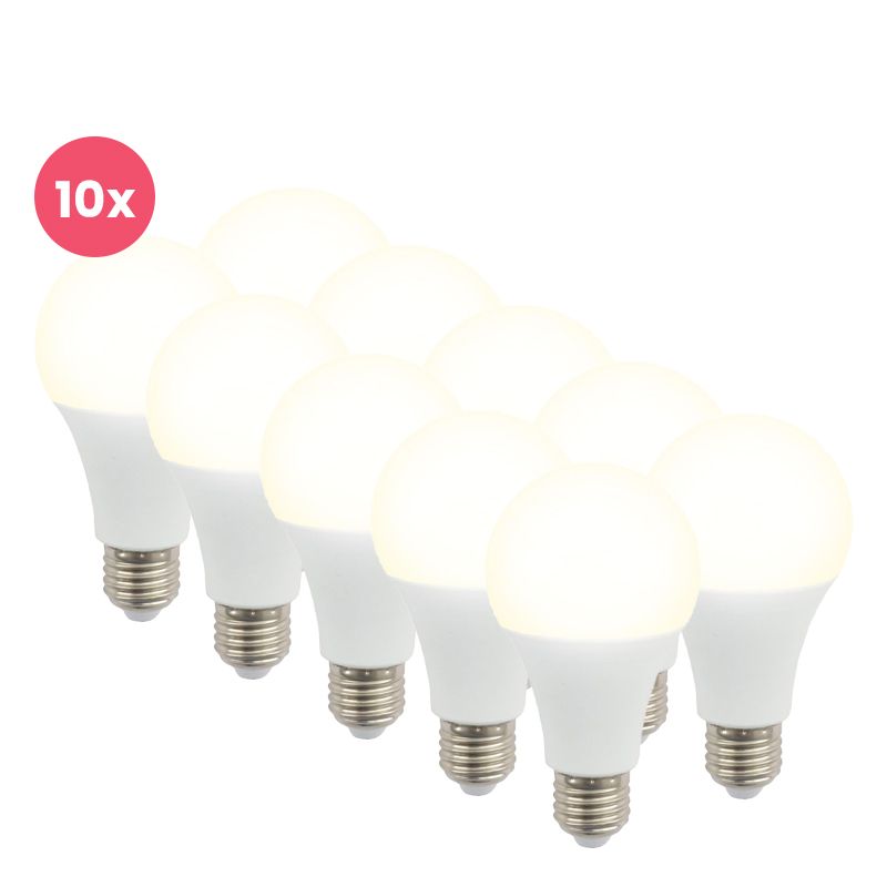 10-pack Lagiba ampoule LED E27 Bradley, 15W, 4000K