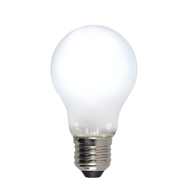 Dimmable E27 ampoule LED, A60, 5w, verre blanc, 6500k