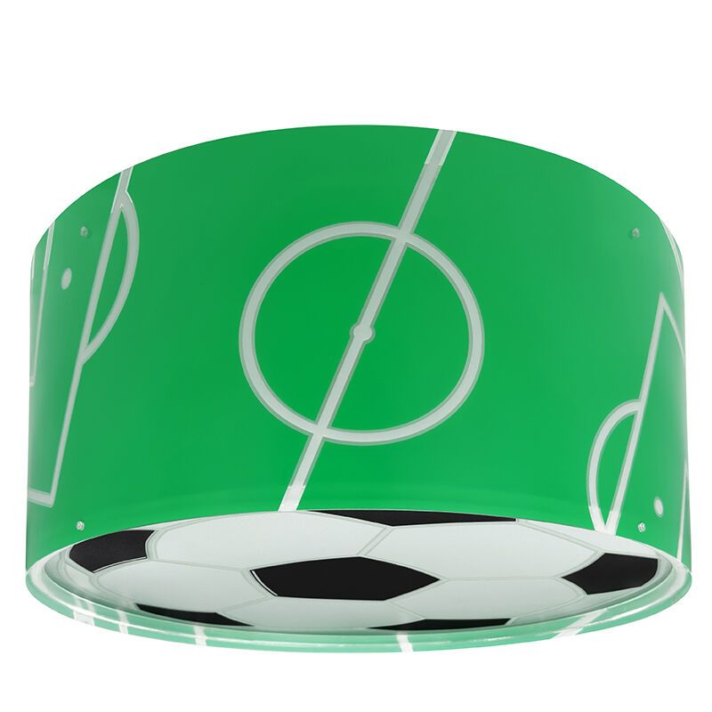 Plafonnier pour enfants en plastique vert, Football Plafonnier pour enfants en plastique vert, Football