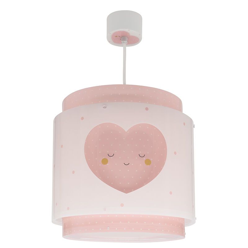 Suspension pour enfants en plastique rose, Dreams