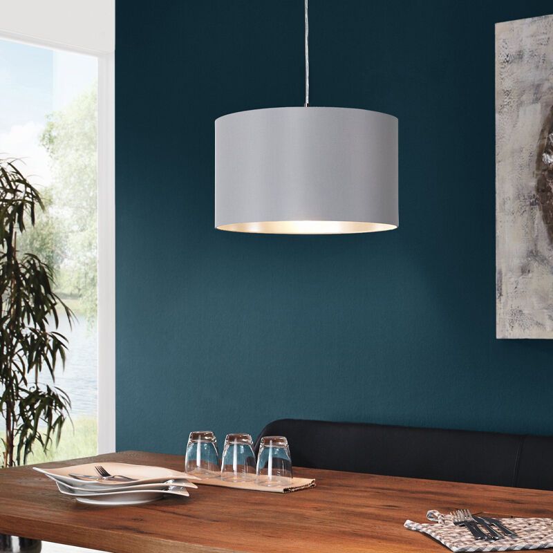 Suspension grise en tissu, Terme Suspension grise en tissu, Terme