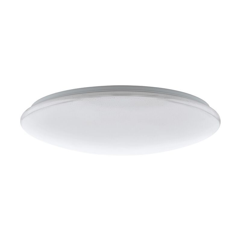 Lampe plafond blanche en aluminium, Patryk, 40W, blanc chaud à froid réglable LED