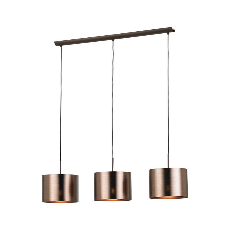 Suspension marronne en plastique, Noor