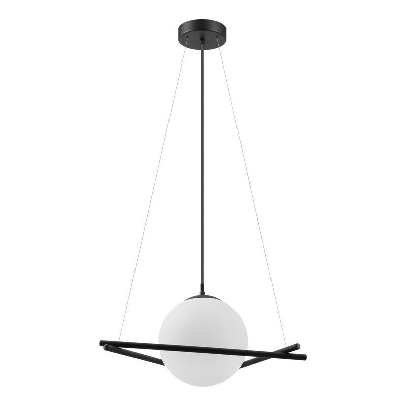 Suspension noire en verre, Tjardo