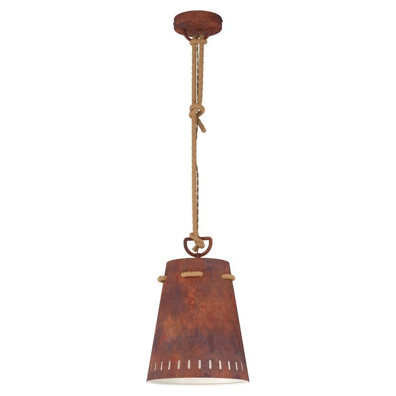 Suspension couleur rouille en acier, Everardus Suspension couleur rouille en acier, Everardus