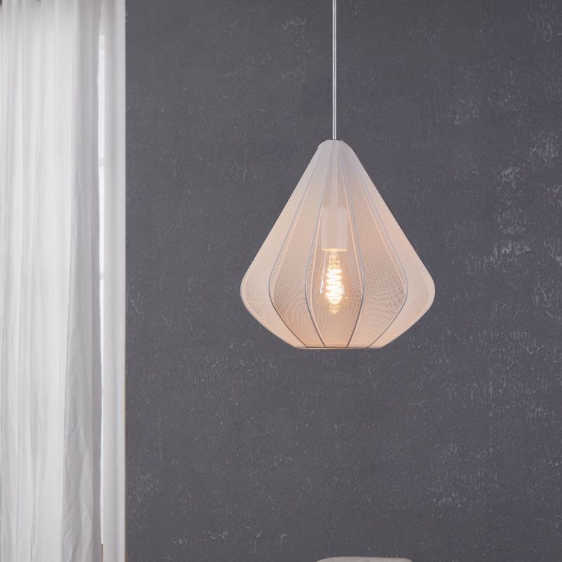 Suspension blanche en acier, Agnese Suspension blanche en acier, Agnese