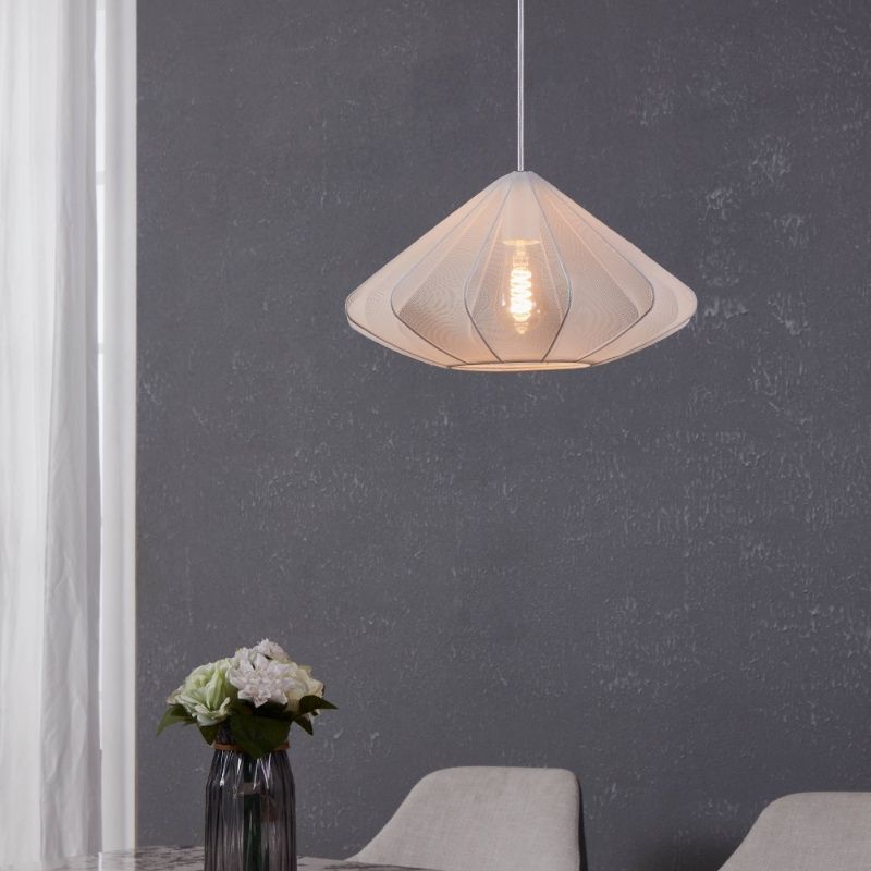Suspension blanche en acier, Agnese Suspension blanche en acier, Agnese