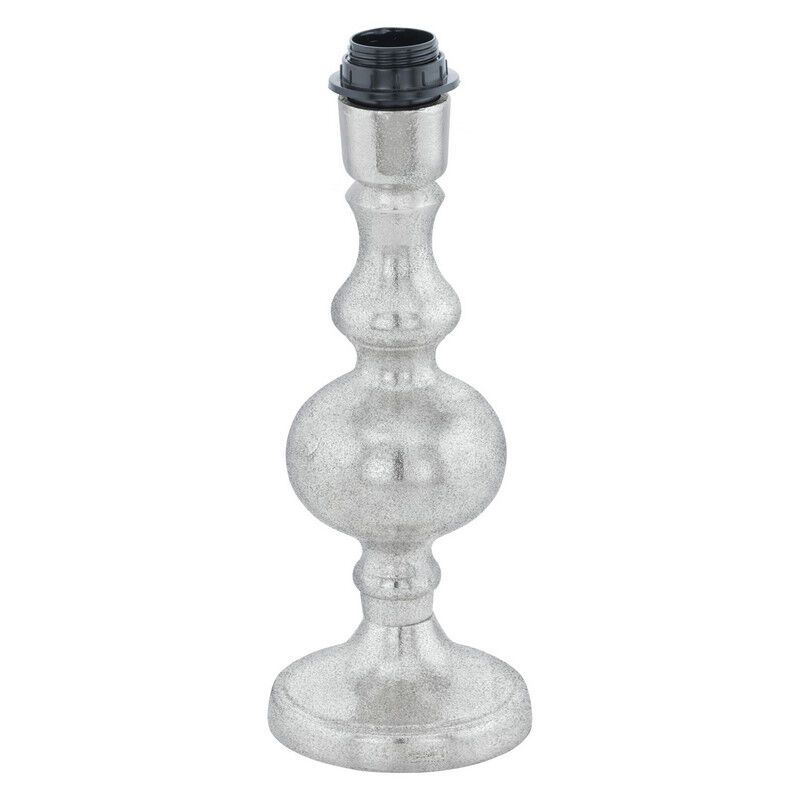 Lampe de table sans abat-jour nickel en aluminium, Mason, avec interrupteur