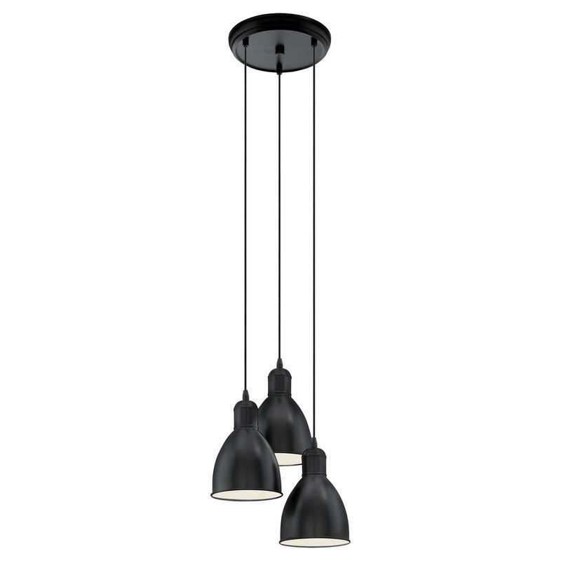 Suspension noire en métal, Lavinio