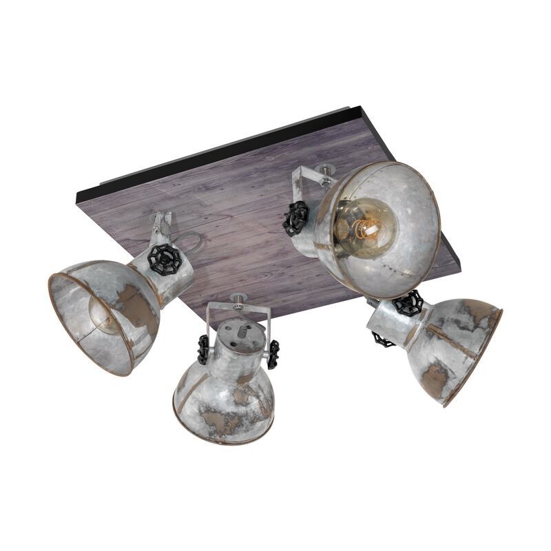 Spot plafond en bois marron, Angelina Spot plafond en bois marron, Angelina