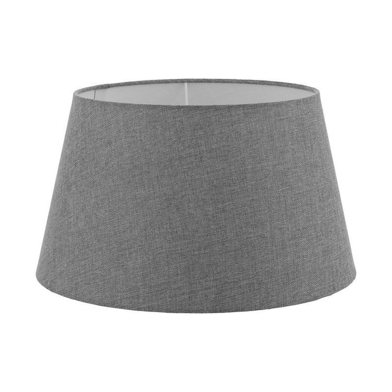 Abat-jour gris Noah, tissu Abat-jour gris Noah, tissu