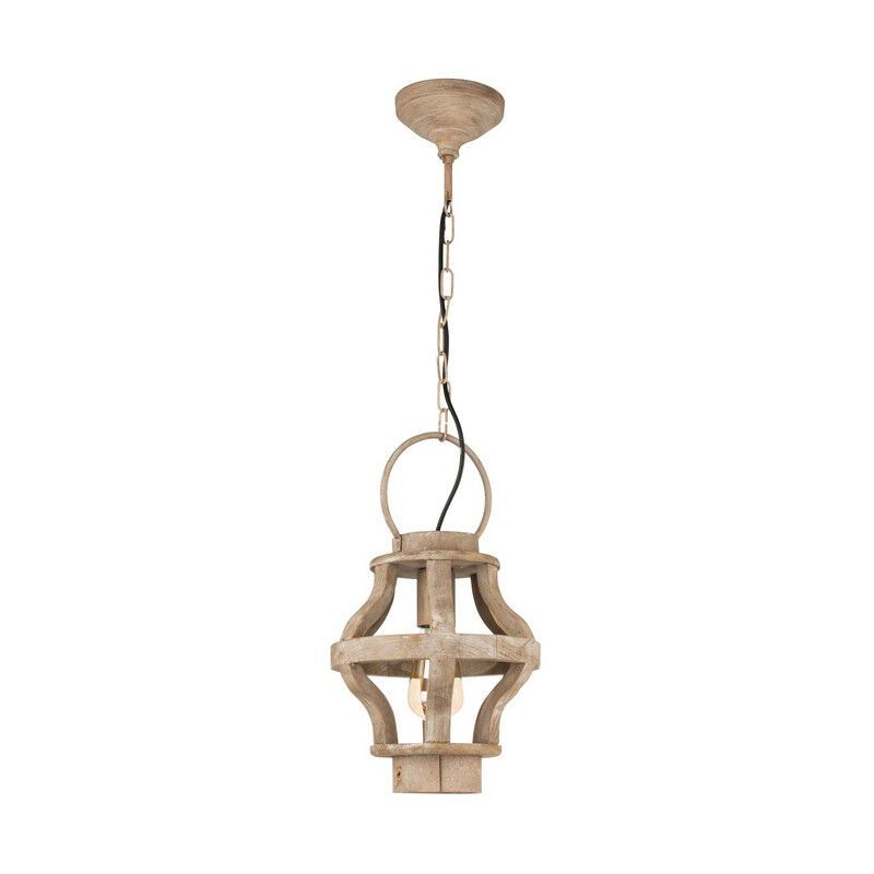 Suspension en bois marronne, Adriano Suspension en bois marronne, Adriano