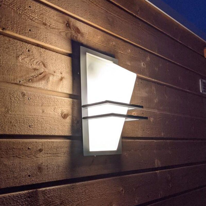 Luminaire extérieur anthracite en verre, Dae, IP44 Luminaire extérieur anthracite en verre, Dae, IP44