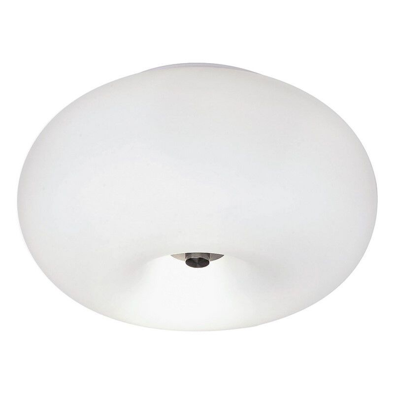 Lampe plafond nickel en verre, Skyler