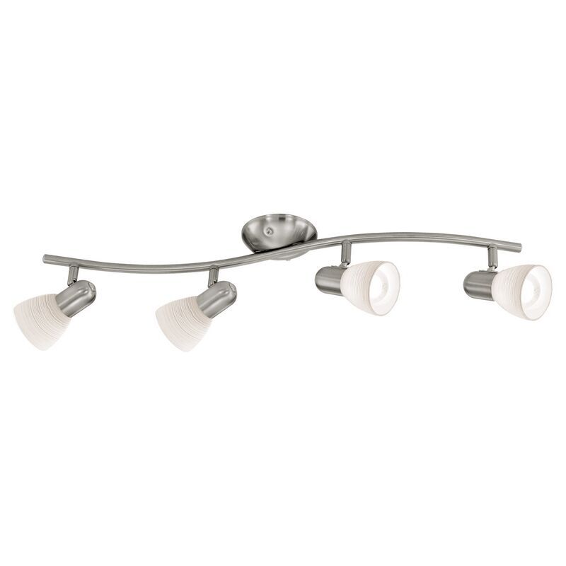 Spot plafond nickel en acier, Alem