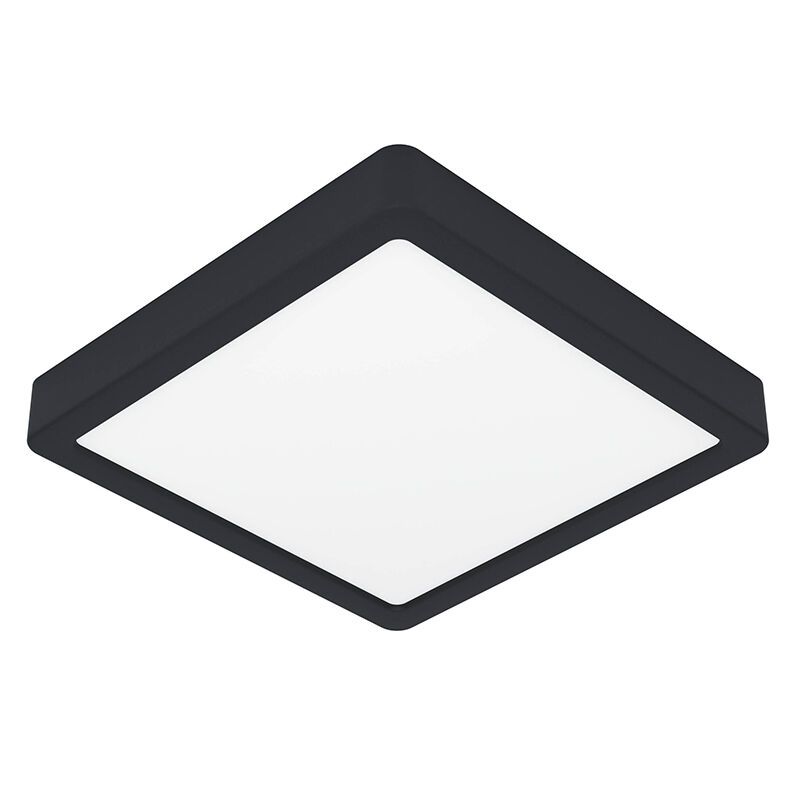 Lampe plafond blanche en plastique, Geraldo, 17W, 3000K LED Lampe plafond blanche en plastique, Geraldo, 17W, 3000K LED