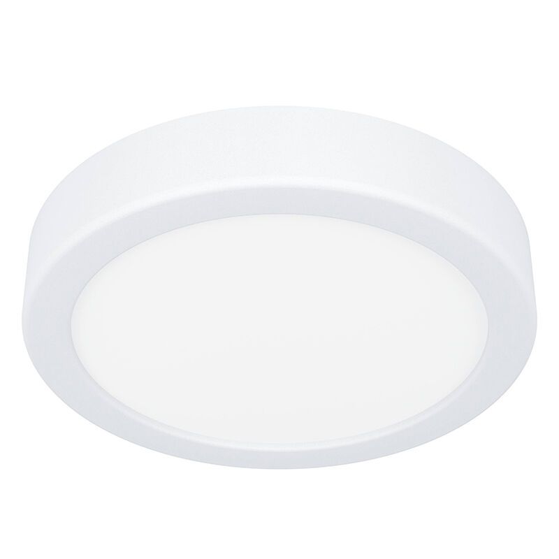 Plafonnier salle de bain blanc en plastique, Geraldo, 11W, 3000K LED, IP44 Plafonnier salle de bain blanc en plastique, Geraldo, 11W, 3000K LED, IP44