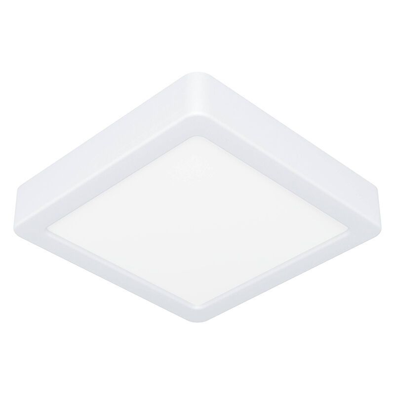 Plafonnier salle de bain blanc en plastique, Geraldo, 11W, 3000K LED, IP44 Plafonnier salle de bain blanc en plastique, Geraldo, 11W, 3000K LED, IP44