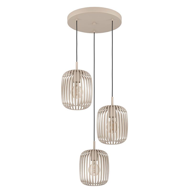 Suspension beige en acier, Pietro Suspension beige en acier, Pietro