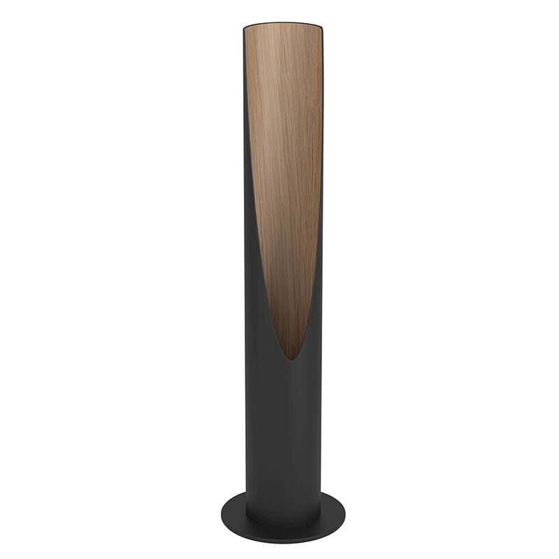 Lampe de table marronne en aluminium, Aloysius, avec interrupteur Lampe de table marronne en aluminium, Aloysius, avec interrupteur