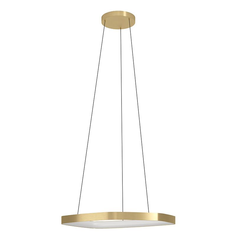 Suspension dorée en aluminium, Samson, 25,2W, 3000K LED