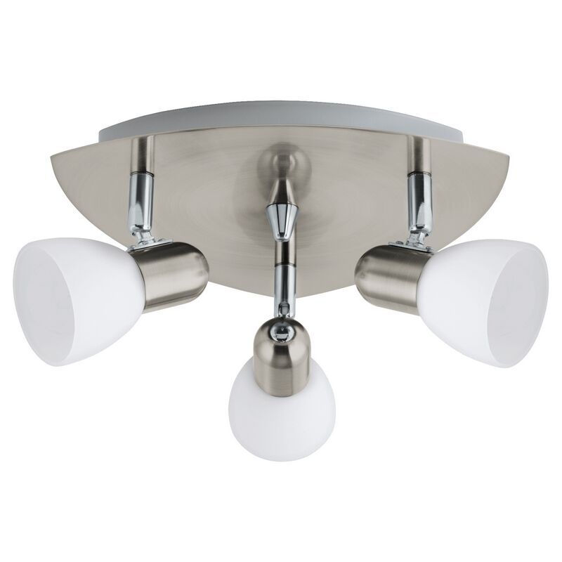 Spot plafond nickel en acier, Niene