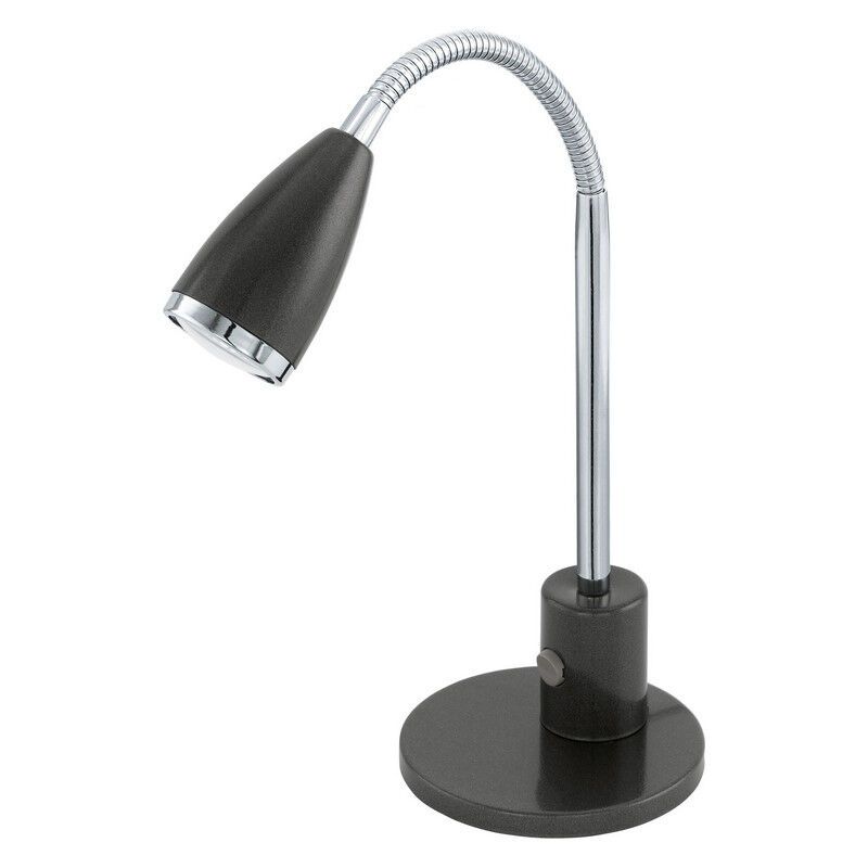 Lampe de table anthracite en métal, Said, avec interrupteur Lampe de table anthracite en métal, Said, avec interrupteur