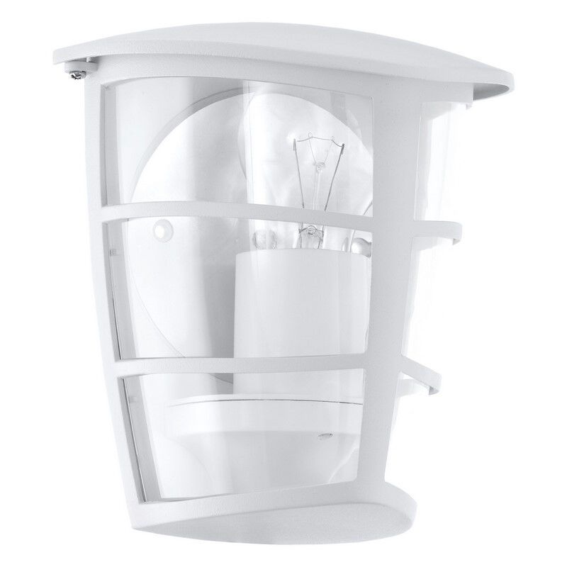 Luminaire extérieur blanc en plastique, Inas, IP44 Luminaire extérieur blanc en plastique, Inas, IP44