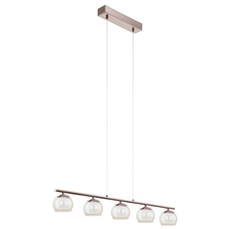 Suspension nickel en verre, Riviera, 3W, 3000K LED