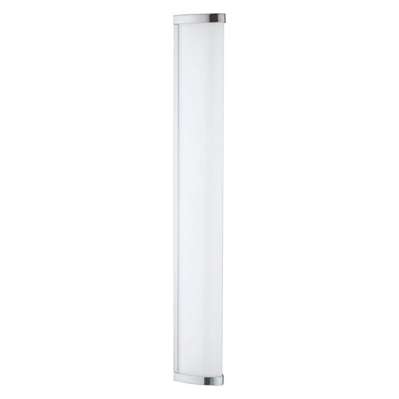 Éclairage miroir chromé en plastique, Evine, 16W, 4000K LED, IP44