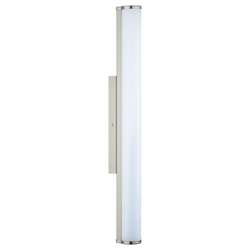 Éclairage miroir nickel en verre, Jersey, 16W, 4000K LED, IP44