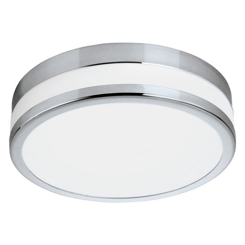 Plafonnier chromé en verre, Anand, 11W, 3000K LED, IP44 Plafonnier chromé en verre, Anand, 11W, 3000K LED, IP44