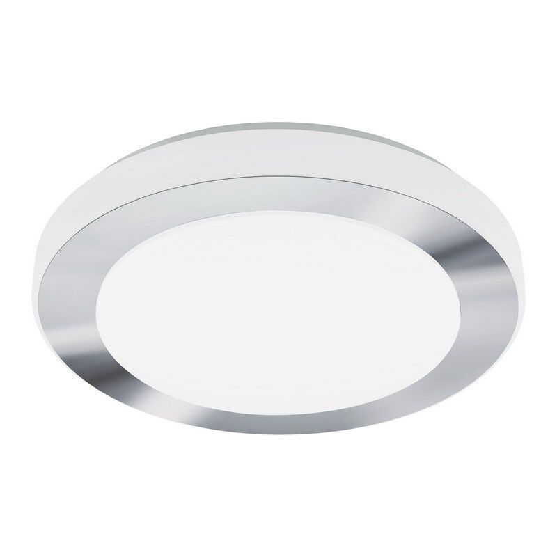 Plafonnier chromé en plastique, Amina, 16W, 3000K LED, IP44 Plafonnier chromé en plastique, Amina, 16W, 3000K LED, IP44