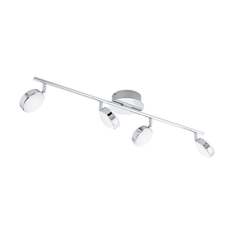 Spot plafond chromé en acier, Tjark, 5W, 3000K LED