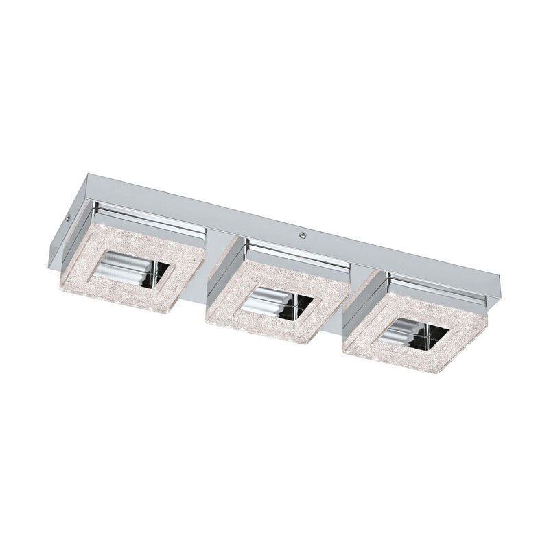 Applique murale chromée en plastique, Arjo, 4W, 3000K LED Applique murale chromée en plastique, Arjo, 4W, 3000K LED