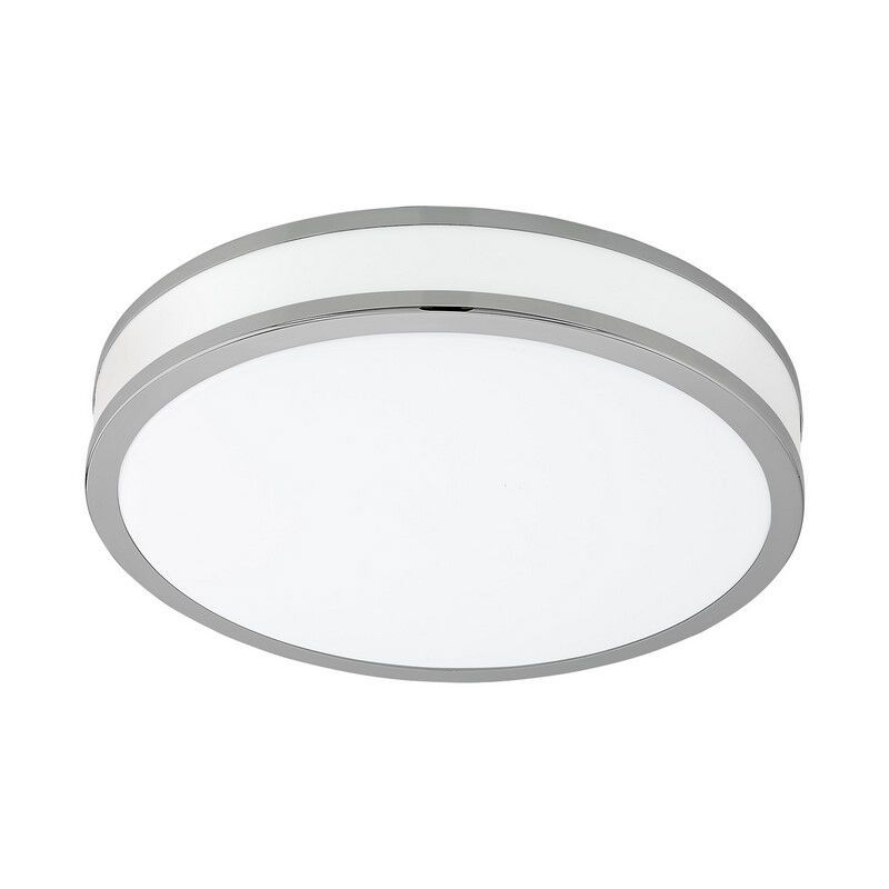 Plafonnier blanc en plastique, Arnoldus, 18W, 3000K LED