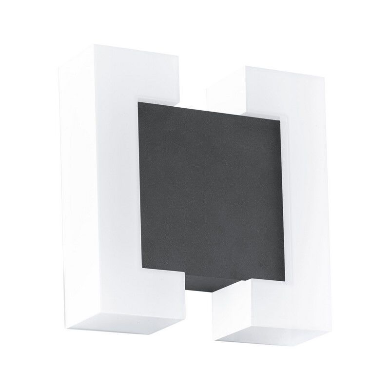 Luminaire extérieur anthracite en plastique, Bartel, IP44 Luminaire extérieur anthracite en plastique, Bartel, IP44