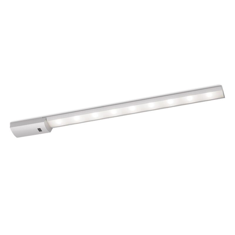 Éclairage sous meuble cuisine en aluminium argenté, Veroni, 8W, 4000K LED Éclairage sous meuble cuisine en aluminium argenté, Veroni, 8W, 4000K LED
