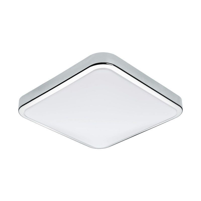 Applique murale chromée en plastique, Beyza, 16W, 3000K LED, IP44 Applique murale chromée en plastique, Beyza, 16W, 3000K LED, IP44