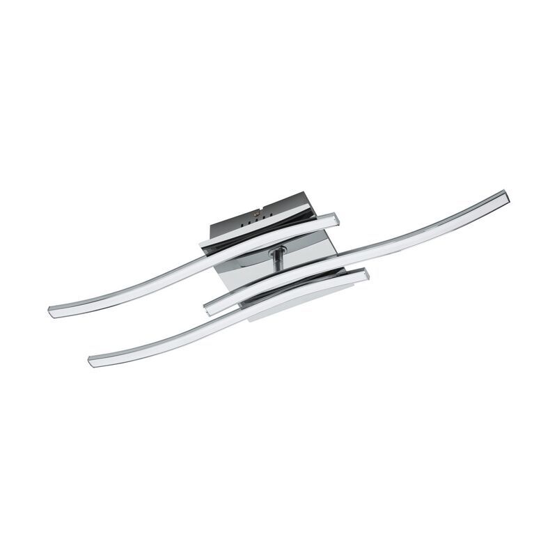 Lampe plafond chromée en aluminium, Yorian, 5W, 3000K LED Lampe plafond chromée en aluminium, Yorian, 5W, 3000K LED