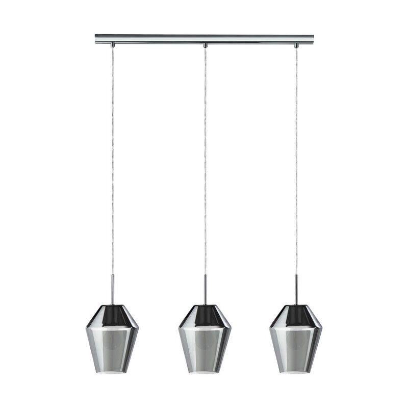 Suspension grise en verre, Carl
