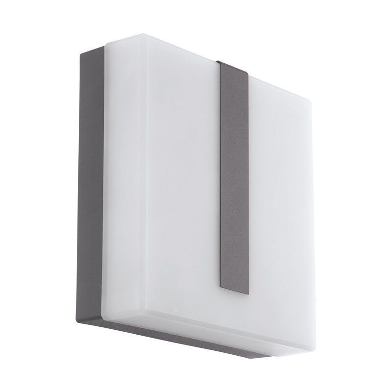 Luminaire extérieur anthracite en plastique, Harvey, IP44