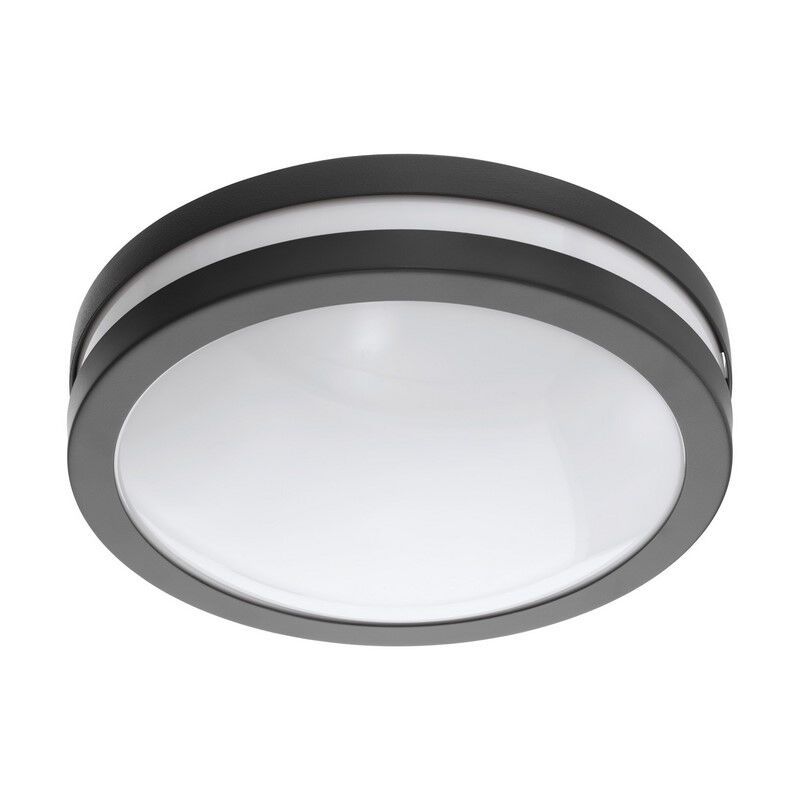 Luminaire extérieur anthracite en métal, Justin, IP44