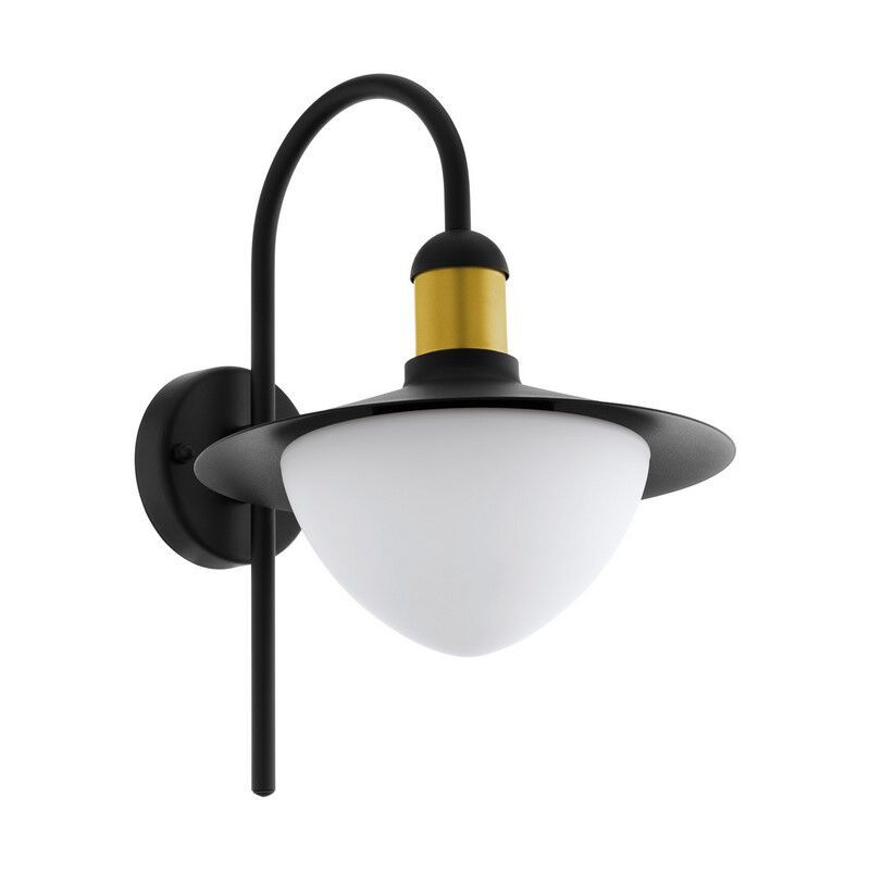 Luminaire extérieur dorée en métal, Jaylano, IP44